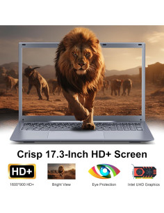 Computadora portátil Soulgenix 17.3" HD+ 16GB RAM 512GB SSD 2