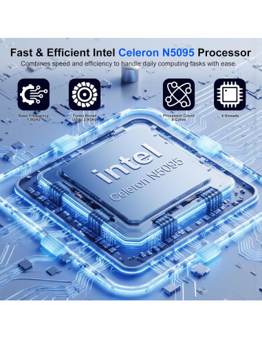 Computadora portátil Soulgenix 17.3" HD+ 16GB RAM 512GB SSD