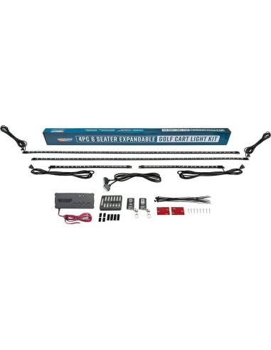 Kit de Iluminación LEDGlow Bajo Cuerpo 4 Piezas Multicolor 12V-72V