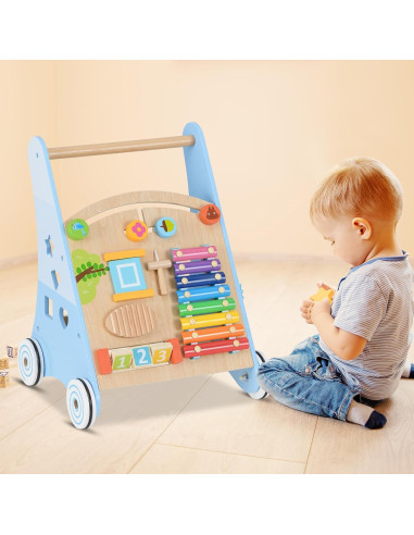 Andador de Madera INFANS Montessori 9 en 1 para Bebés