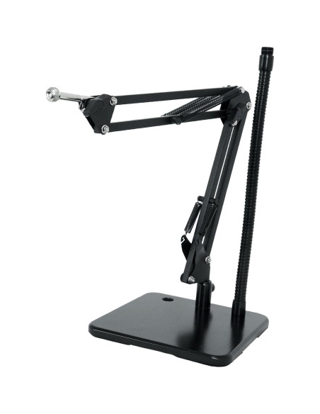 Soporte Doble Rockville iSTAND 85 para Micrófono y Webcam
