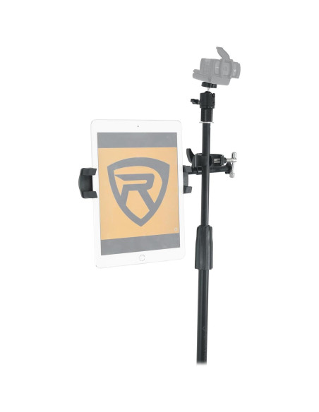 Soporte de trípode Rockville CAMSTAND + Clips de micrófono