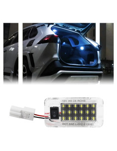 Luz LED de Maletero GSOWO para Toyota RAV4 2019-2021, Azul Hielo