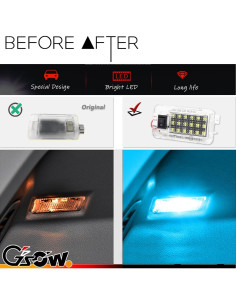 Luz LED de Maletero GSOWO para Toyota RAV4 2019-2021, Azul Hielo 2