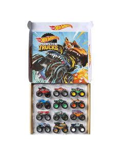 Camiones de Juguete Hot Wheels Monster Trucks 12-Pack