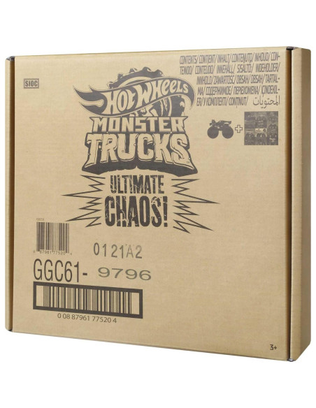 Camiones de Juguete Hot Wheels Monster Trucks 12-Pack Camiones de Juguete Hot Wheels Monster Trucks 12-Pack