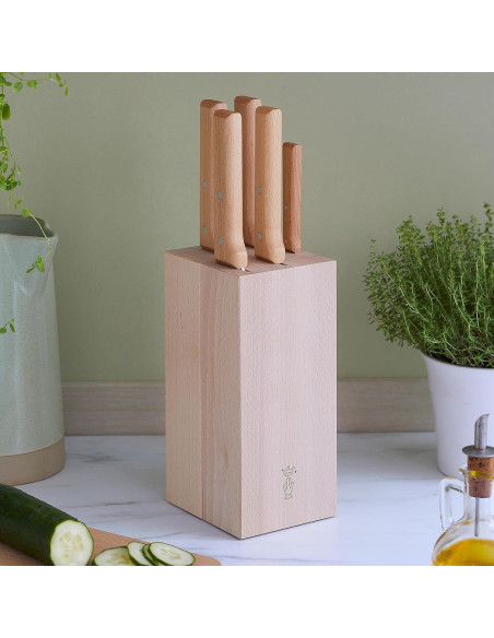 Conjunto de cuchillos de cocina Opinel Parallele 5 piezas acero