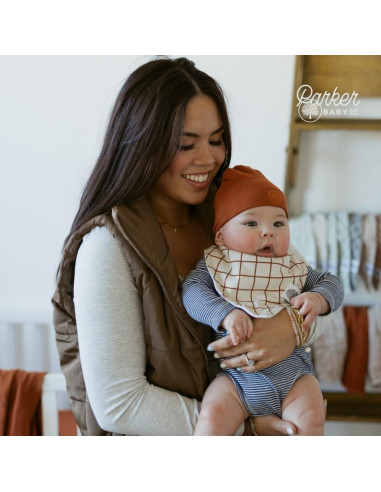 Conjunto de Gorro Beanie para Bebé Parker 2-Pack Algodón 100%