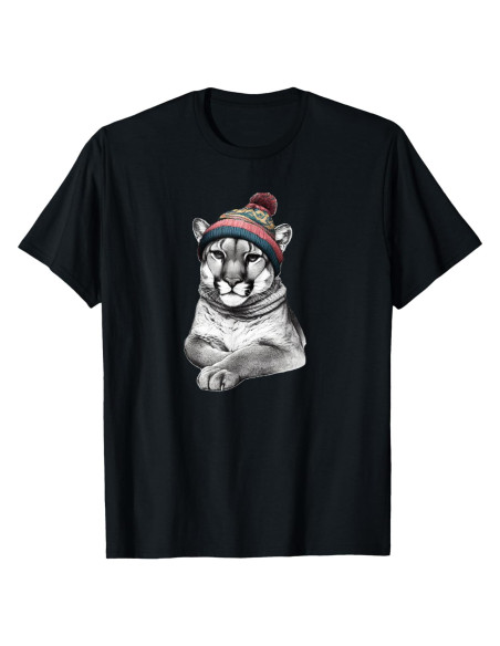 Camisa de Montaña León para Hombre con Gorro de Lana