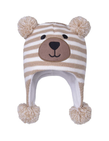 Gorra de Invierno LANGZHEN para Niños 1-2 años con Forro Polar