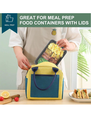 Contenedores de Comida VIVIGU 24 oz 50 Piezas A Prueba de Fugas