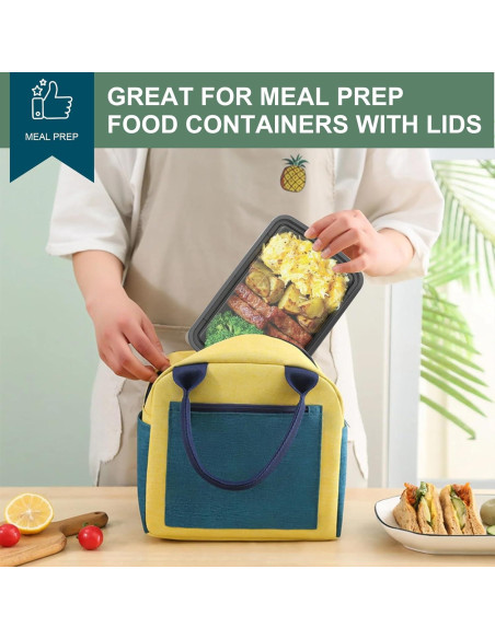 Contenedores de Comida VIVIGU 24 oz 50 Piezas A Prueba de Fugas