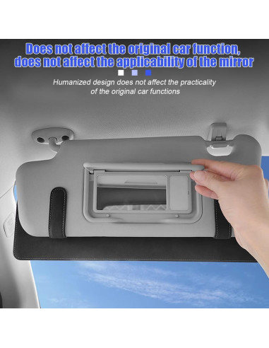 Extensor de Visera Solar HZEL Beige, Anti Deslumbrante 37.96 cm