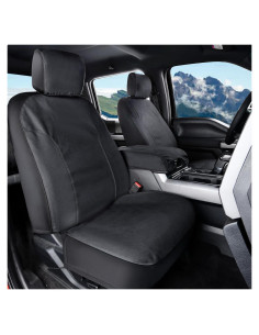 Cubiertas de Asiento Delantero Coverado Lona Impermeable F150 2015-2025