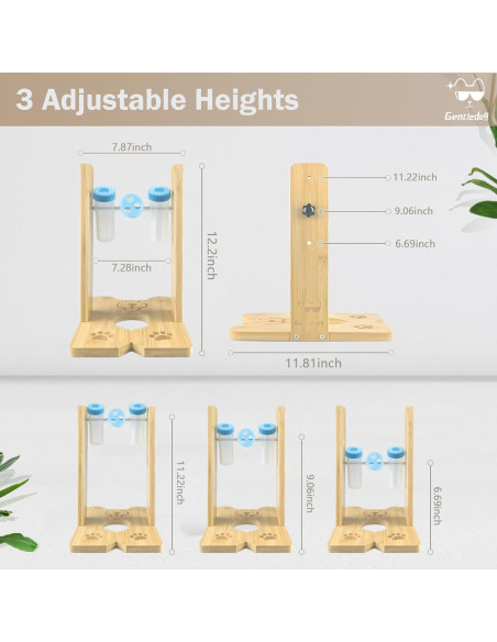 Juguete de Rompecabezas para Perros Gentledog - Alimentador Lento de Madera