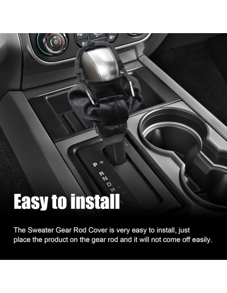 Cubierta de Palanca de Cambios Ziciner Universal Negra