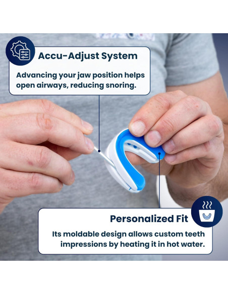 Dispositivo Bucal Antisnoring VitalSleep Ajustable - FDA