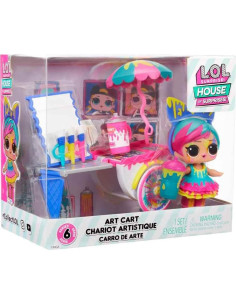 Set de Juego Carro de Arte L.O.L. Surprise! con Muñeca Splatters 2