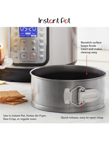 Sartén desmoldable Instant Pot 19 cm antiadherente para pasteles