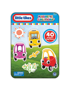 Caja de Creaciones Magnéticas Little Tikes - 40 Imanes
