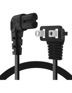 Cable de Alimentación NEMA 1-15P a IEC320 C7 1.83m TNP Negro 2