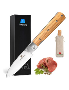 Cuchillo de cocina plegable ZhengSheng 11.43 cm acero inoxidable