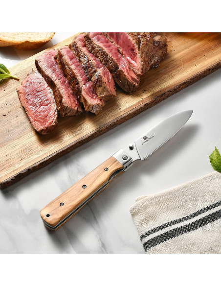 Cuchillo de cocina plegable ZhengSheng 11.43 cm acero inoxidable