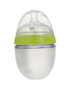 Biberón Anti-Cólicos Comotomo 150ml Verde Silicona 2