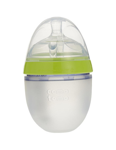 Biberón Anti-Cólicos Comotomo 150ml Verde Silicona