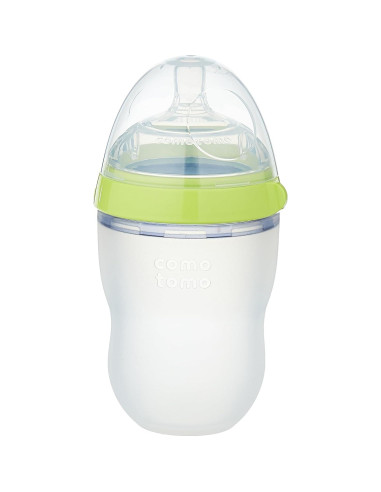 Biberón Anti-Cólicos Comotomo 150ml Verde Silicona