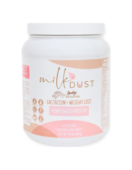 Polvo de Proteína Vegano Milk Dust 660g - Lactancia Chocolate