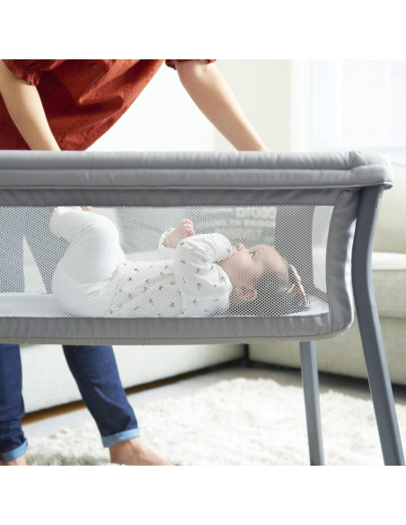 Cuna Portátil Chicco LullaGo Anywhere, Ligera y Compacta