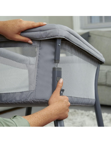 Cuna Portátil Chicco LullaGo Anywhere, Ligera y Compacta