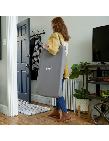 Cuna Portátil Chicco LullaGo Anywhere, Ligera y Compacta