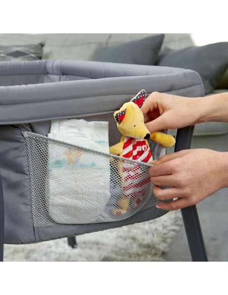 Cuna Portátil Chicco LullaGo Anywhere, Ligera y Compacta