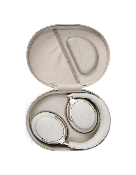 Funda Dura para Auriculares Bose QuietComfort Ultra - Humo Blanco