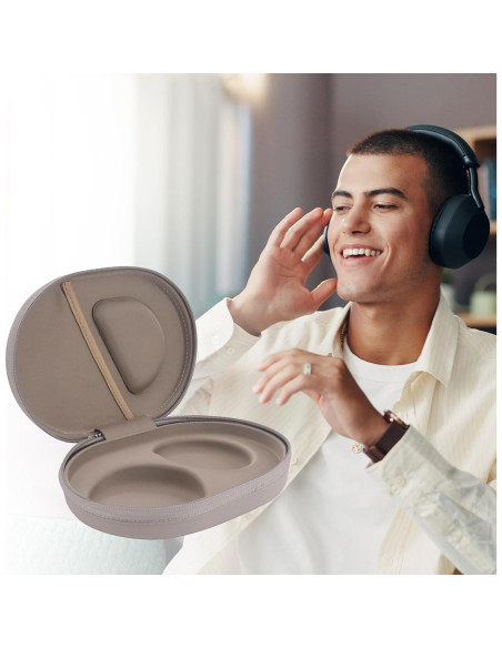 Funda Dura para Auriculares Bose QuietComfort Ultra - Humo Blanco