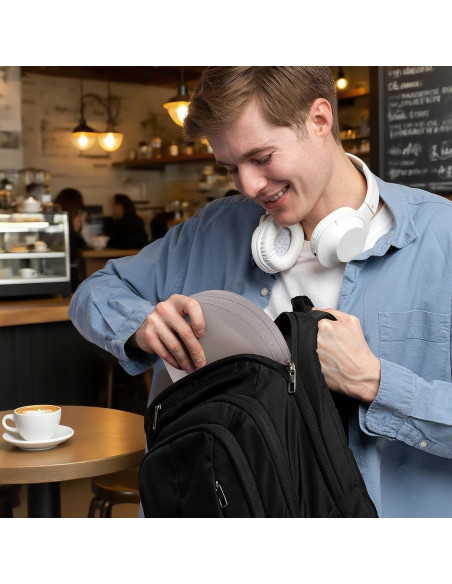 Funda Dura para Auriculares Bose QuietComfort Ultra - Humo Blanco