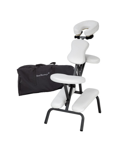 Silla de Masaje Plegable BestMassage con Reposacabezas Ajustable
