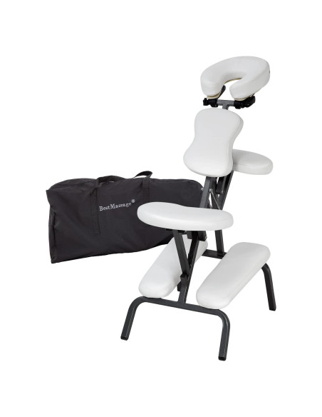 Silla de Masaje Plegable BestMassage con Reposacabezas Ajustable