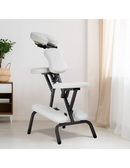 Silla de Masaje Plegable BestMassage con Reposacabezas Ajustable