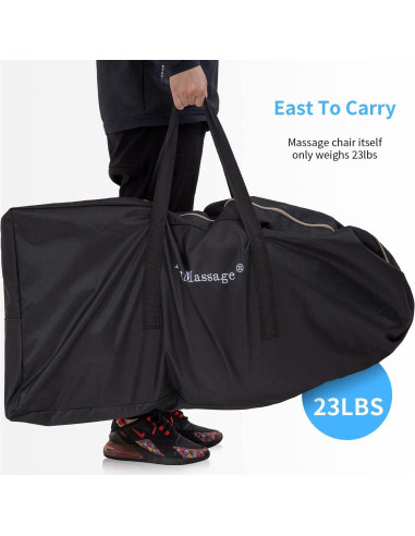 Silla de Masaje Plegable BestMassage con Reposacabezas Ajustable