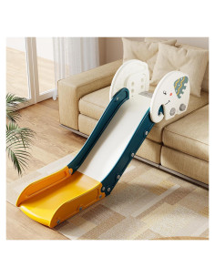 Deslizamiento de Sofá Babytronic Verde y Amarillo Ajustable