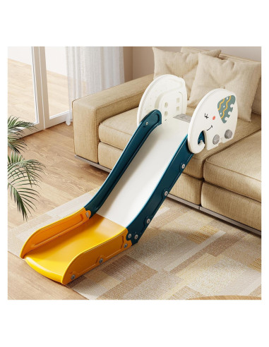 Deslizamiento de Sofá Babytronic Verde y Amarillo Ajustable