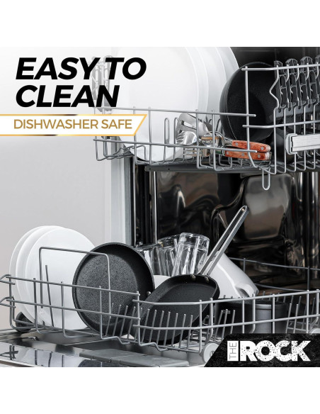 Juego de Sartenes y Ollas Antiadherentes EL ROCK 4 Piezas