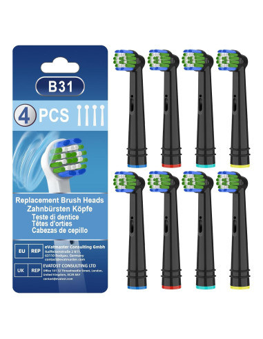 Cabezas de cepillo de dientes BKIX para Oral B - 8 unidades