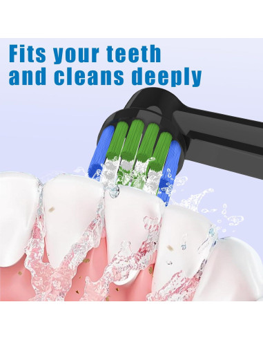 Cabezas de cepillo de dientes BKIX para Oral B - 8 unidades