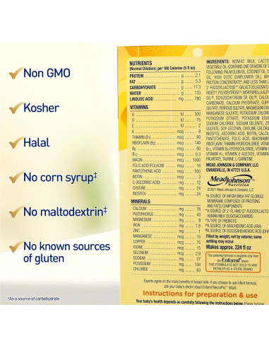 Fórmula Infantil Enfamil NeuroPro 890g, DHA y MFGM