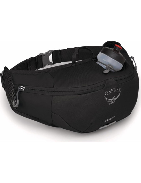 Cinturón Lumbar Osprey Savu 2L Unisex para Ciclismo Negro