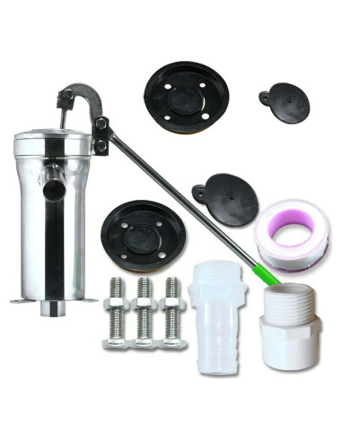 Bomba de Agua Manual Kunghei de Acero Inoxidable 8m